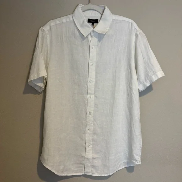 Quince 100% European Linen Short Sleeve Shirt - Picture 3 of 8